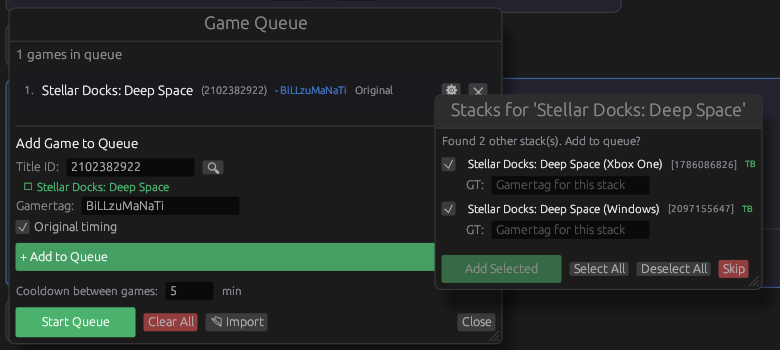 Stack Suggestions